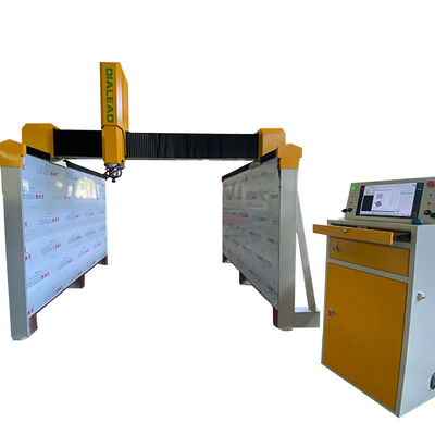 Bridge Type CNC Stone Engraving Machine 7.5kw For Large Workpiece