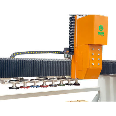 ATC Automatic Stone Polishing Machine Gantry Type for Granite Monument Grinding and Polishing
