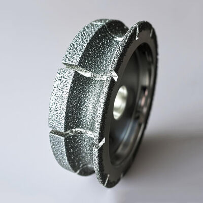 Ruote di profilazione di diamanti elettroplate Ruota di marmo per la formazione di bordi di pietra