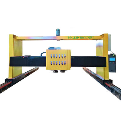 Macchina di lucidatura automatica per monumenti di granito con 12 teste di lucidatura